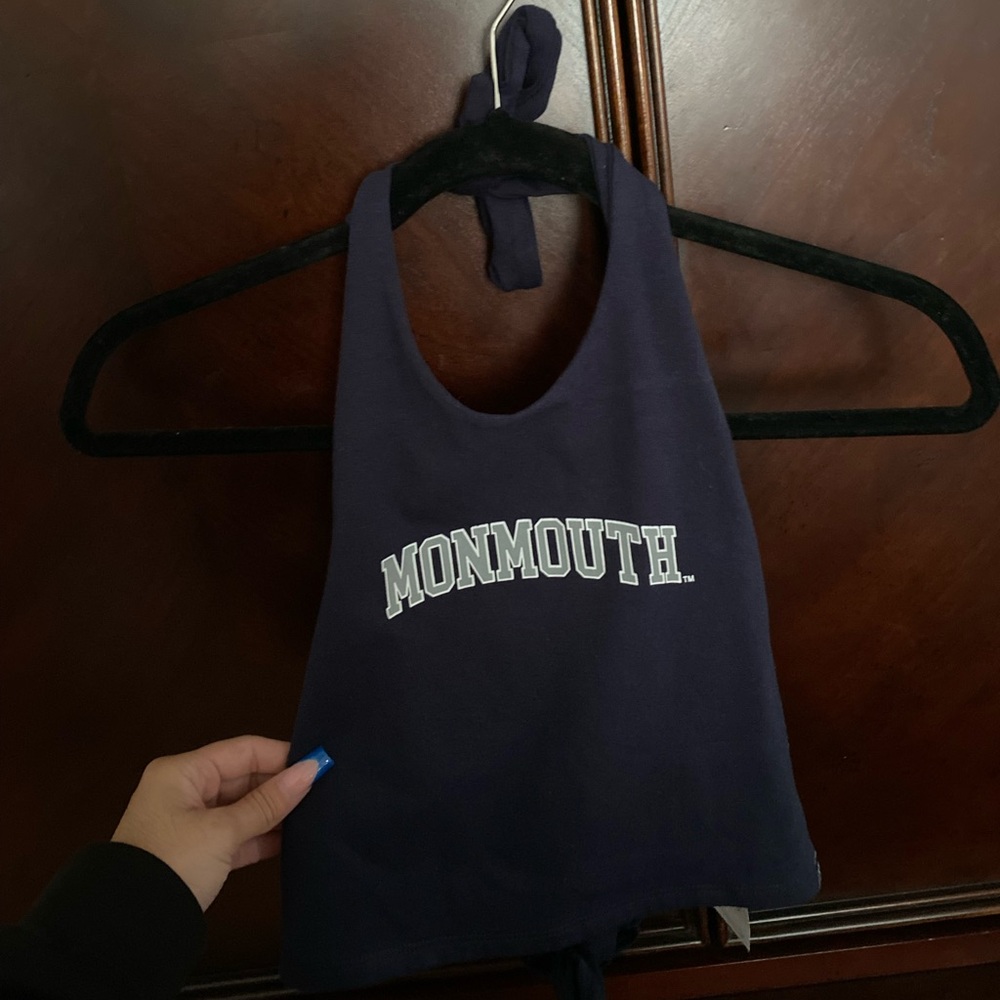 Monmouth Navy Halter Top